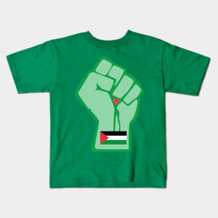 Palestine Fist Kids T-Shirt